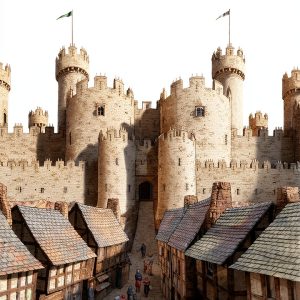 Medieval Castle Architecture for Kids by Clarion Books eBook-0