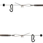 GoSports 30 ft Adjustable Wire Hanging Kit Stainless Steel Cable-0