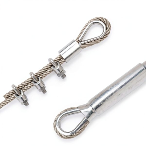 3/16 Stainless Steel Cable 25ft by hannger Marine Grade Wire Rope-3