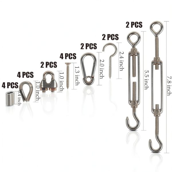 Vinyl Coated 304 Steel Rope WEWBABY 1 8in Black WB-GSS-01-1
