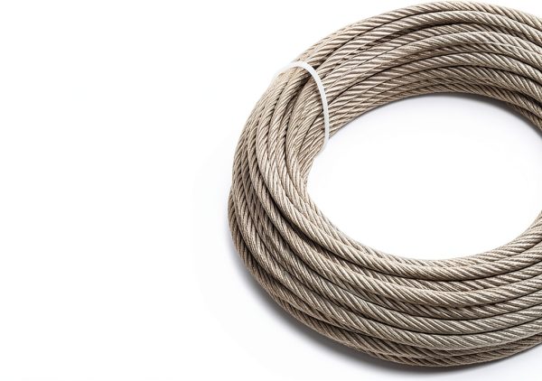 3/16 Stainless Steel Cable 25ft by hannger Marine Grade Wire Rope-1