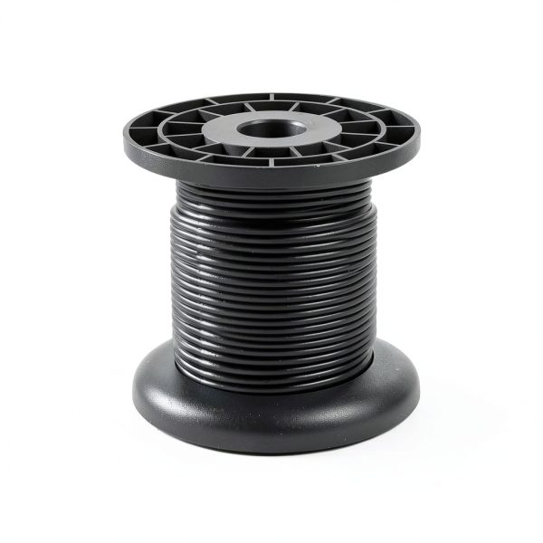 304 Stainless Steel Wire Rope Cable Flngr Black Vinyl Coated 100ft-2