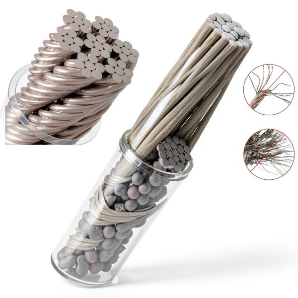 1/8 Wire Rope Kit phepetroll Cable 236FT Steel Vinyl Tensioner-3